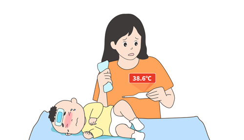 體溫38°C+，物理降溫要用溫毛巾還是冷毛巾？